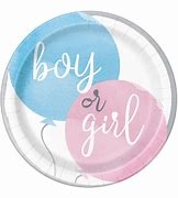BORDEN GENDER REVEAL 23CM 8ST ()
